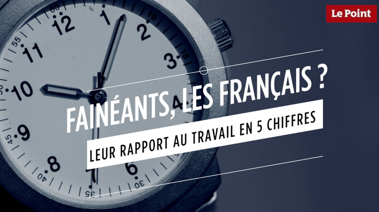 5 chiffres sur le rapport des français au travail