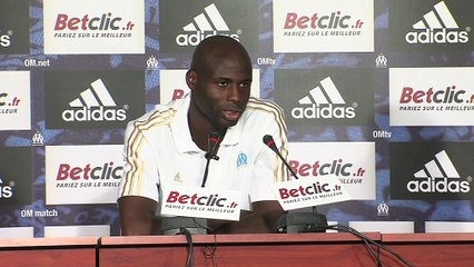 Djimi Traoré:" Le Barça n'est pas imbattable" (images Hubert Sylvestyre, Maritima Médias)