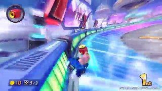 Mario Kart 8: All 8 DLC Tracks! (Full Race)