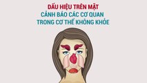 Dấu hiệu trên mặt cảnh báo các cơ quan không khỏe