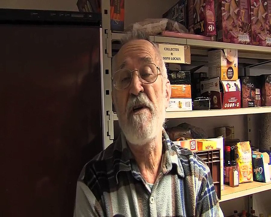 Raymond Tampon Lajarriette, bénévole aux restos du coeur de Martigues