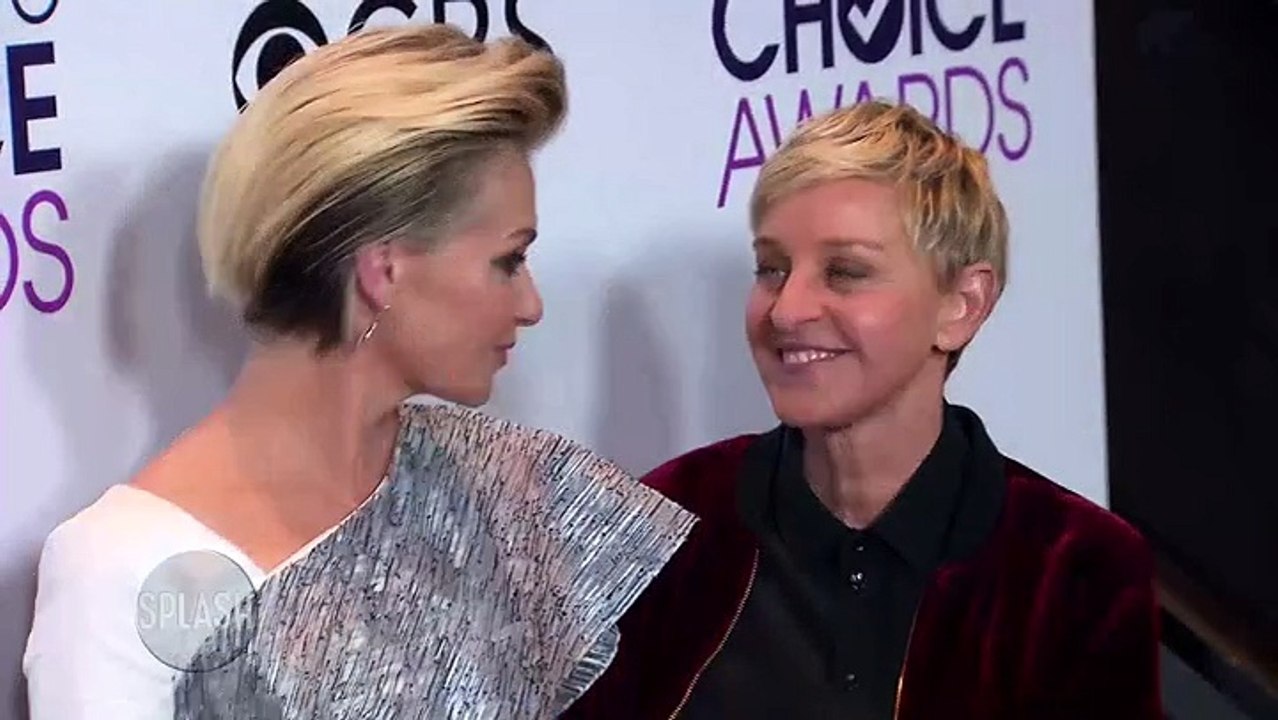 Ellen DeGeneres Shows Support for Portia de Rossi