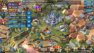 Lords Mobile Hero Stage 4-12 and Gameplay (Dungeons)