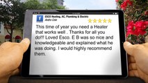 5 Star Review Furnace Repair for ESCO Heating, AC, Plumbing & Electric