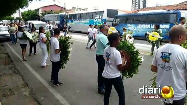 Velório do irmão da diretora da Faculdade Santa Maria