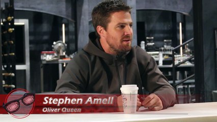 Arrow Season 6 - Sneaking in a Batman Reference