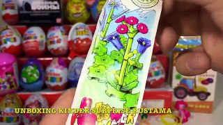 Unboxing Kinder Surprise Киндер Сюрпризы, Маша и Медведь,Barbie,Peppa Pig,,Pixar Disney Cars