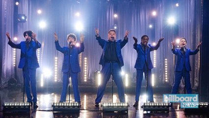'Stranger Things' Kids Perform as Motown Band The Upside Downs on 'Corden' | Billboard News