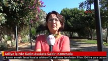 Adliye İçinde Kadın Avukata Saldırı Kamerada