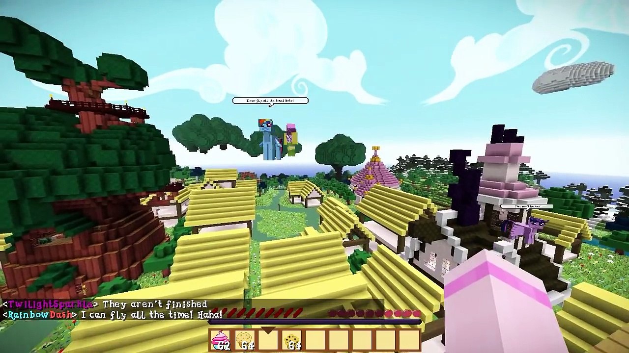 Minecraft MLP - How to Make a Portal to MY LITTLE PONY!