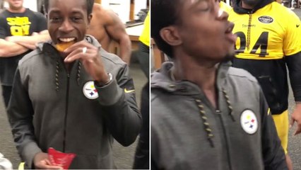 Watch Steelers Players Get BURNED by the Spicy One Chip Challenge