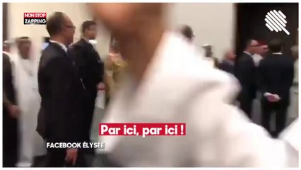 Quotidien : le Facebook live de l'Elysée arrêté par la sécurité au Louvre Abu Dhabi (vidéo)