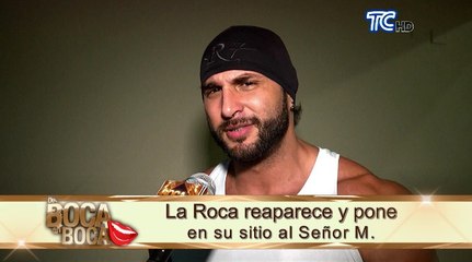 La Roca sale en defensa de Karina Torres y arremete contra el Señor M.