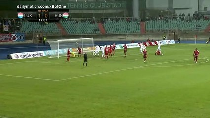 Nemanja Nikolics Goal HD - Luxembourg 1 - 1 Hungary - 09.11.2017 (Full Replay)