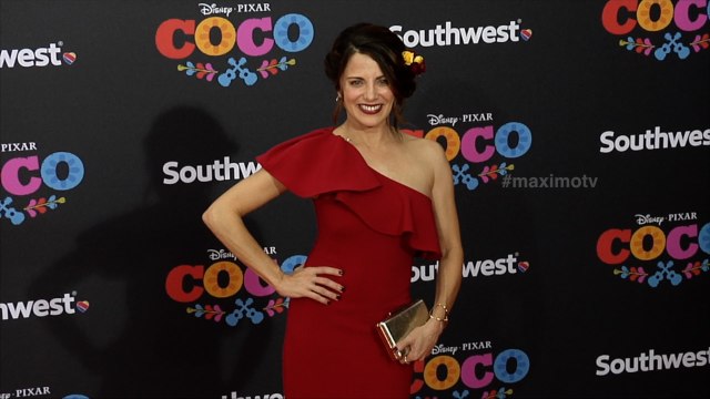 Alanna Ubach Coco US Premiere Orange Carpet