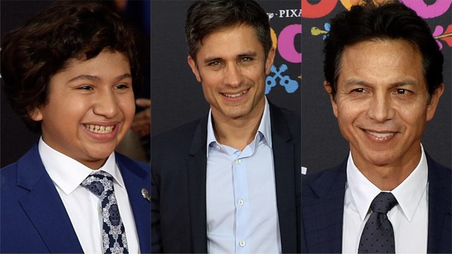 Coco US Premiere Anthony Gonzalez, Gael Garcia Bernal, Benjamin Bratt Arrivals