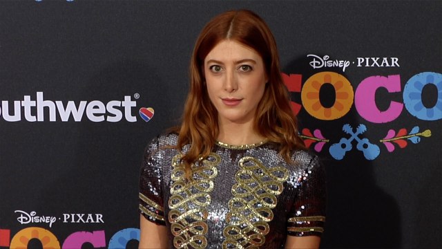 Daniella Garcia Coco US Premiere Orange Carpet