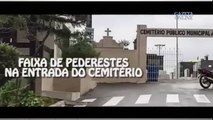 Faixa de pedestres vira motivo de piada em Itapemirim