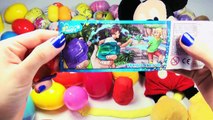 Surprise Eggs Mickey Mouse Marvel Heroes Cars 2 Disney Princess Dora The Explorer Huevos Sorpresa