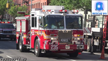 FDNY Engine 235 + Battalion 57