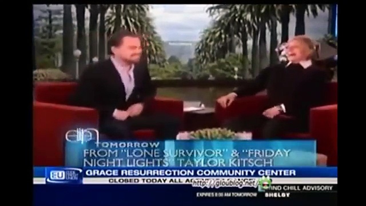 LEONARDO DICAPRIO ON ELLEN FULL INTERVIEW!
