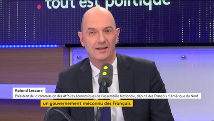 Tout est politique. Impopularité du gouvernement : "Il faut du temps pour convaincre", plaide Roland Lescure