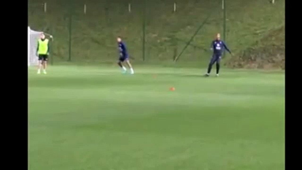 Le contrôle fou de Griezmann à l'entraînement