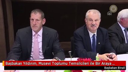 Başbakan Yıldırım, Musevi Toplumu Temsilcileri ile Bir Araya Geldi - New