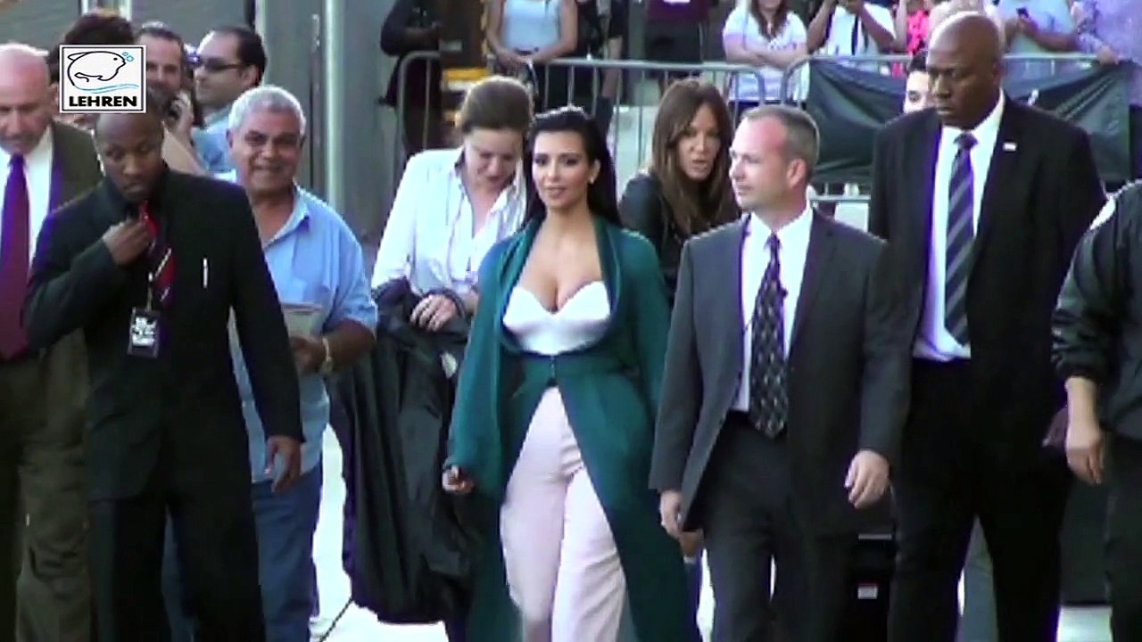 Kim Kardashian's Elevator Kiss Smooch With Kanye West