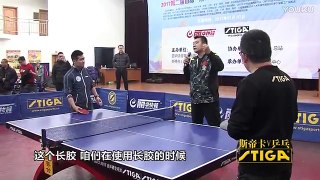 金牌教头李隼教你打长胶，诀窍是：越使劲越稳定