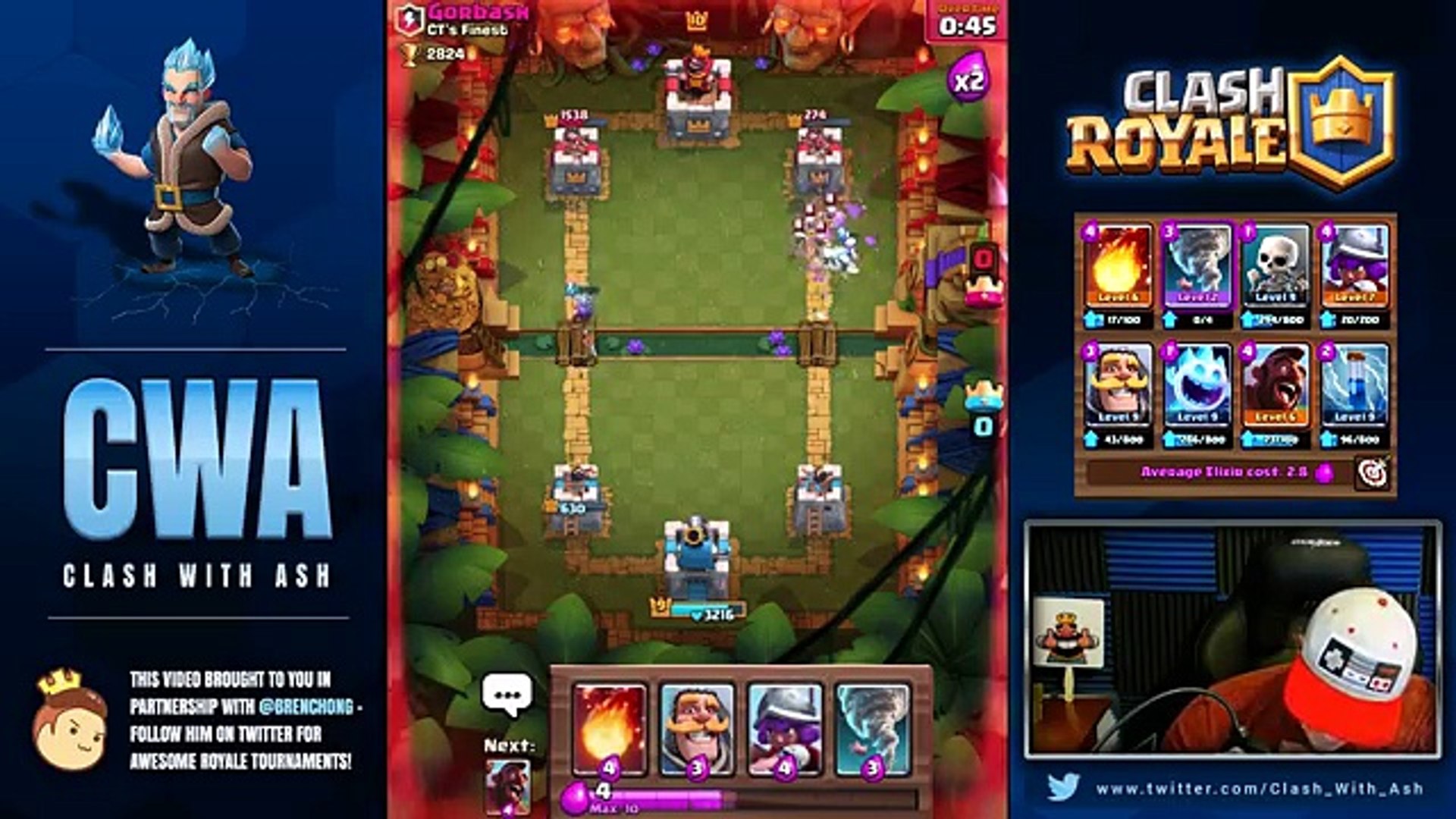 Clash Royale Best Deck For Trophy Pushing No Legendary Hog Deck Arena 8 9 10 11 Video Dailymotion