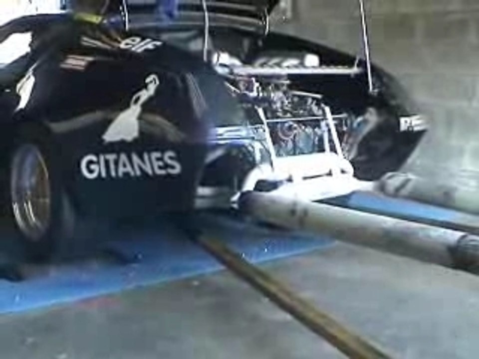 Alpine A310 Gr.5 au banc moteur ...