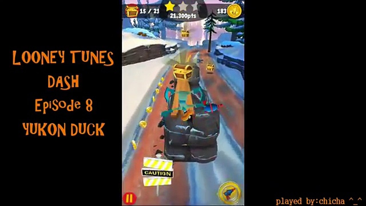 Looney Tunes Dash Episode 8 Yukon Duck with Looney Card Collection