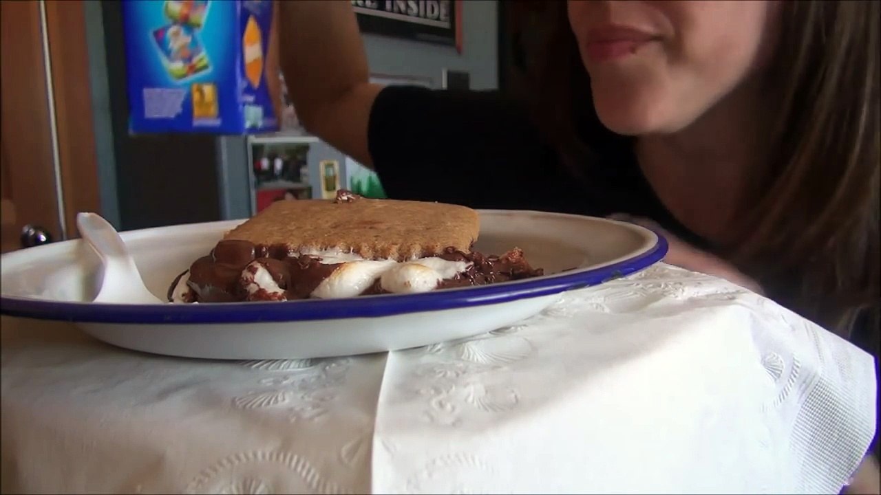 ASMR: Smores | Hot Chocolate | Recipe | Eating Sounds