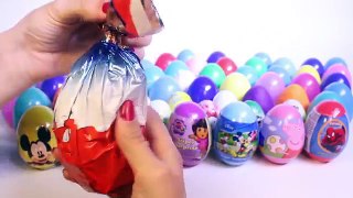 Surprise Eggs Compilation Video with 100+ Surprise Toys Superhero Disney Charers & More!