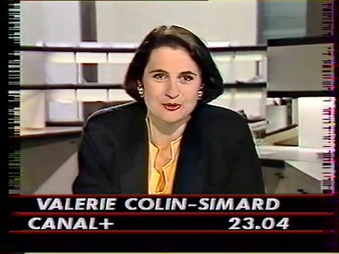 Canal + - 28 Avril 1989 - Jingles flash Infos