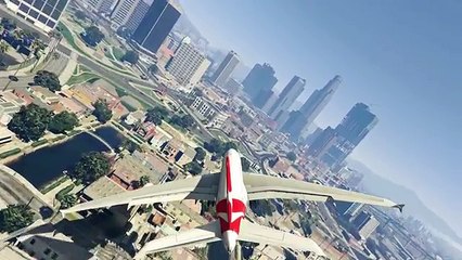 LANDING A PLANE ON A MASSIVE HELICARRIER | GTA 5 PC Mods