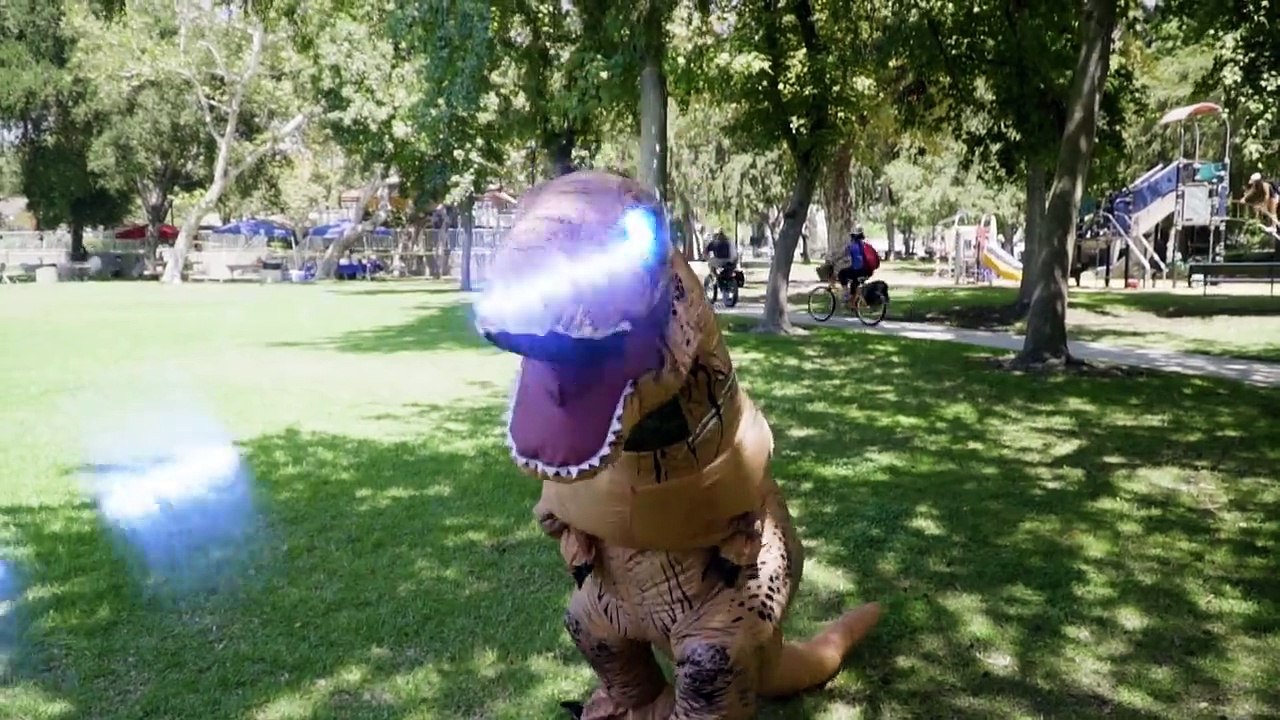 Wonder Baby Defeats Fugitive T-Rex in Adorable Superhero Short Film