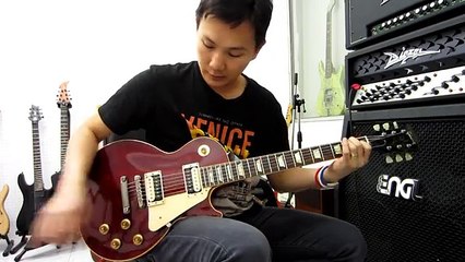 1995 Gibson Custom Shop Les Paul Classic Mahogany Electric Guitar