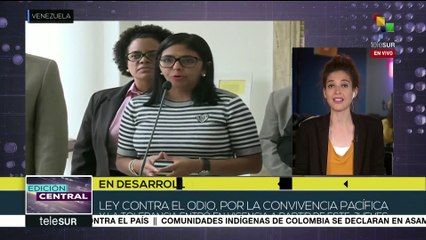 Venezuela: Ley contra el Odio sancionará a quien promueva la violencia