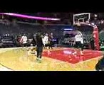 LeBron James ON FIRE Before 57 Point Game Vs Wizards  Cavaliers vs Wizards (Pre-Game Warm-up) (1)