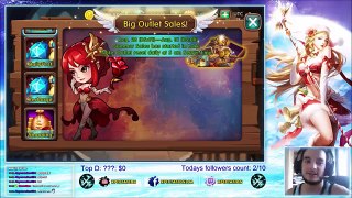 League Of Angels Fire Raiders Ep 7: 20x Mystic divine draws to get Hellhound & Angelina showcase!