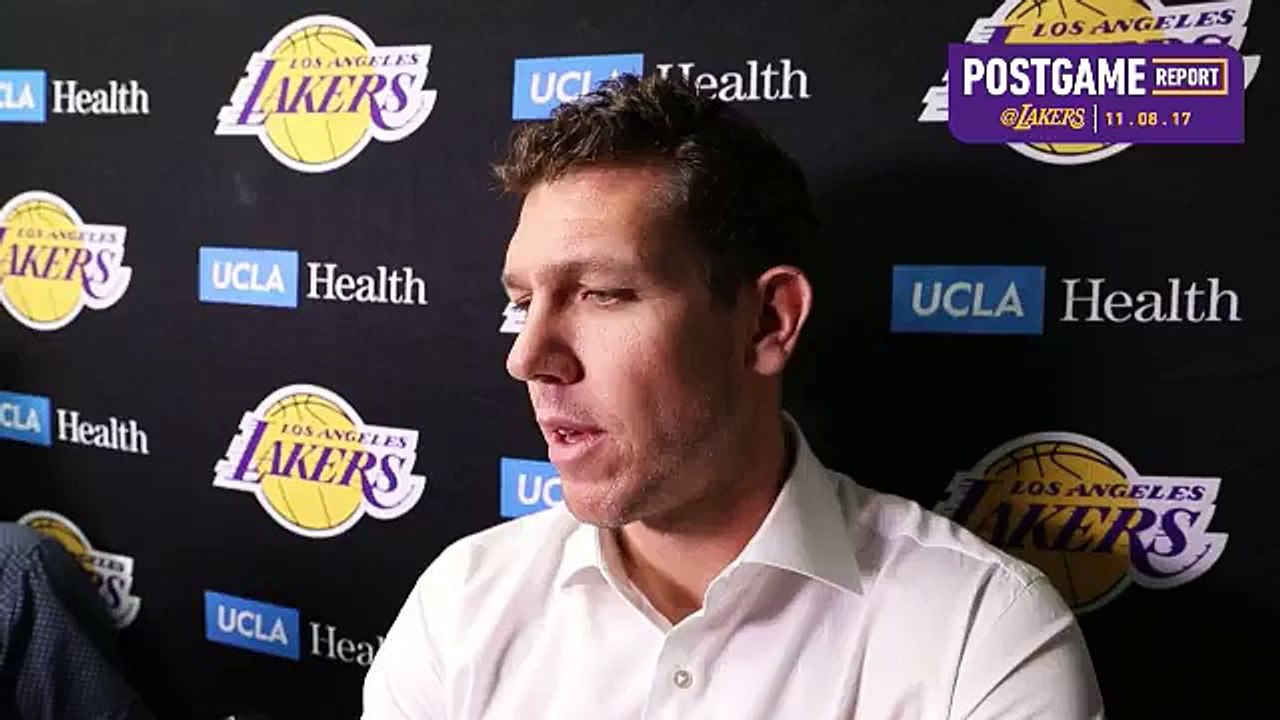 Postgame: Luke Walton (11/08/17)
