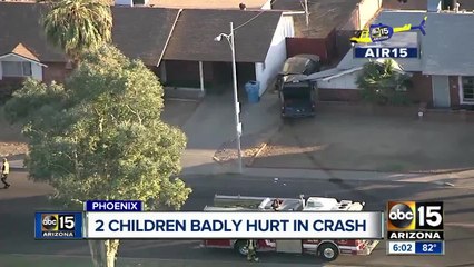 Five people injured in west Phoenix car accident