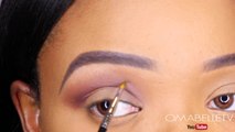 HOW TO APPLY EYESHADOW FOR HOODED EYES | OMABELLETV