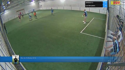 But de Anthony (4-9) - ENSMA FC  Vs Les Banqsters - 06/11/17 19:00 - LIGUE 1 - Poitiers Game Parc