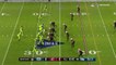 Seattle Seahawks quarterback Russell Wilson lasers pass past Patrick Peterson, wide receiver Doug Baldwin takes off