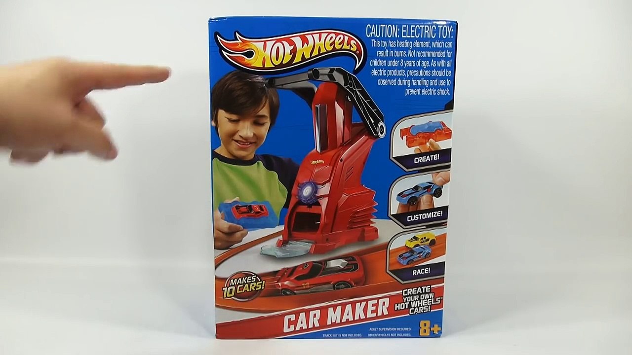 Hot Wheels Car Maker Set - Create Your Own Hot Wheels Cars