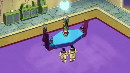 Duelo de Comida Universo 7 vs Universo 6 - Dragon Ball Super Dublado