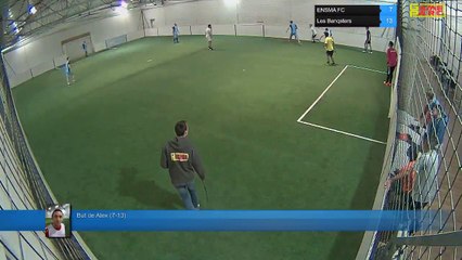 But de Alex (7-13) - ENSMA FC  Vs Les Banqsters - 06/11/17 19:00 - LIGUE 1 - Poitiers Game Parc